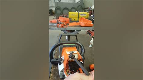 compression tester chainsaw|testing compression on stihl chainsaw.